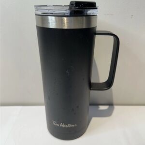 Tim Hortons Black Travel Mug